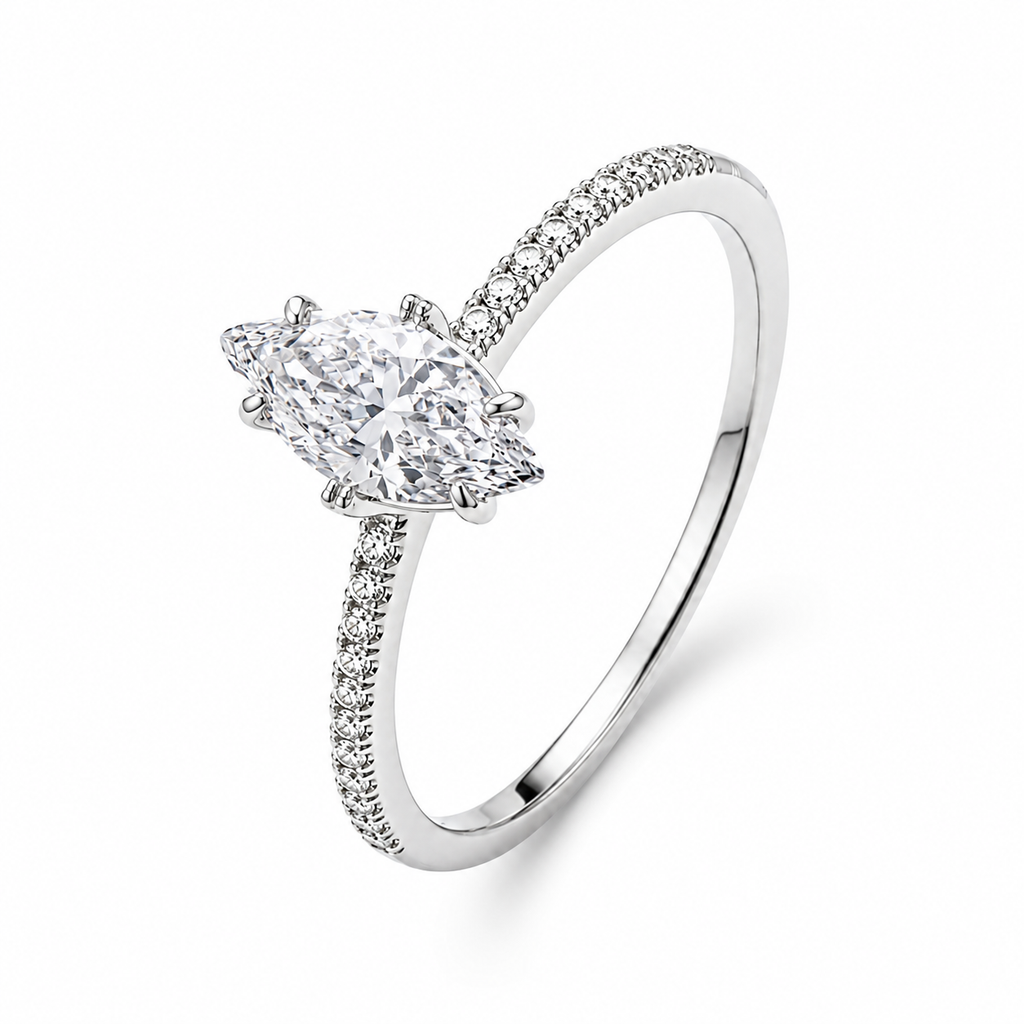 Anillo Marquesa Promesa Eterna – Plata de Ley 925